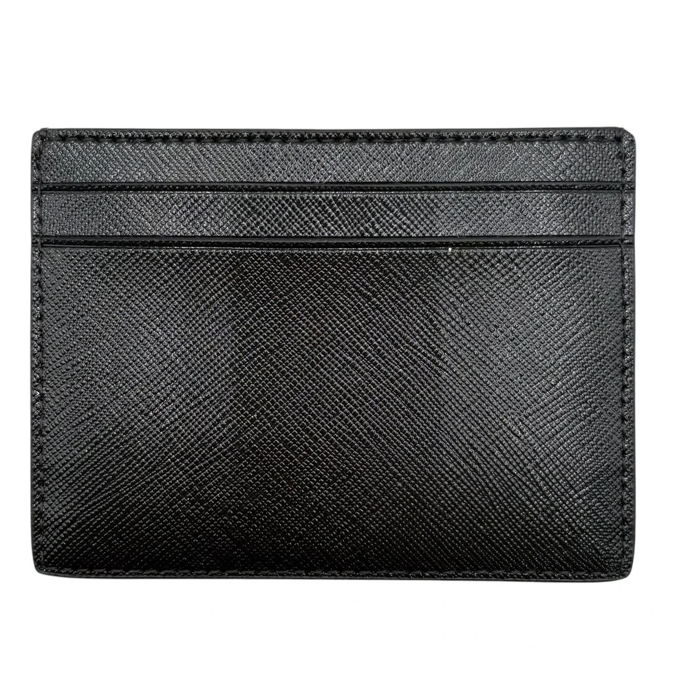 Kate Spade Kenzie Card Holder Black Patent Saffiano KK045 NWT